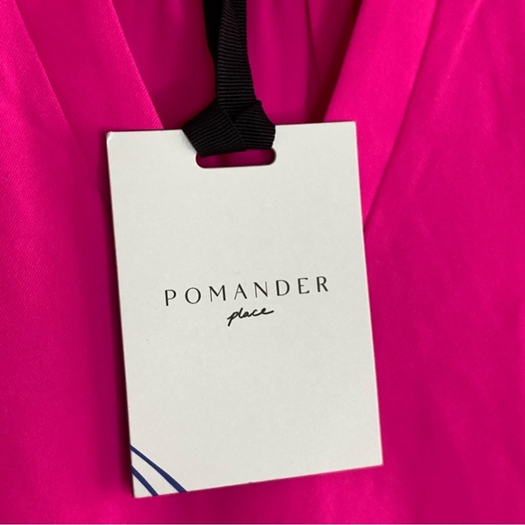 Pomander Place Kenzo Dress-Electric Pink-Women’s XS-Summer-Spring-Wedding-NEW - Picture 9 of 13